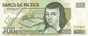 MXN мексиканский песо 200 мексиканских песо 