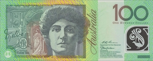AUD австралийский доллар 100 австралийских долларов