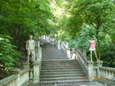 Старая лестница в парке. Скульптуры живые. Старая лестница в парке. Скульптуры живые.