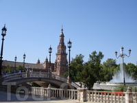 Площадь Испании в Севилье. Севилья - столица области Андалусия...именно в этой связи, меня заинтересовала для целей визита столица самого королевства Испании ...