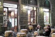 Знаменитое кафе "RIVOIRE" на площади Сеньории.