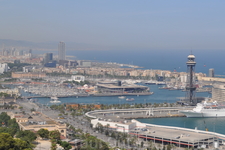 Барселона. Вид на порт