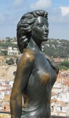 Фотография Статуя актрисы Евы Гарднер
