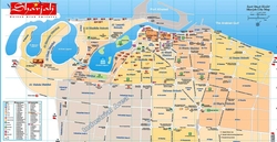 Карта достопримечательностей Шарджи