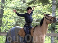 Ипотерапия - или катание на лошади  для избавления от стрессов от www.travelfilm.ru