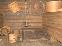 музей деревянного зодчества (изнутри)