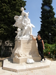 Памятник уроженцу Грасса художнику Фрагонару.