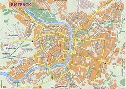 Карта Витебска С Улицами Скачать
