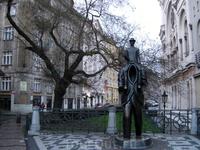 Памятник Кафке