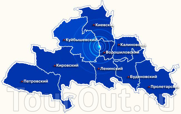Карта Г Донецка Украина