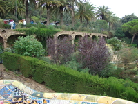 Парк Гуэль Антони Гауди в Барселоне