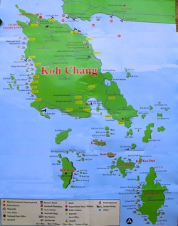 Карта Ко Чанга