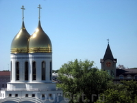 Кафедральный собор Калининграда. Вид из номера гостиницы
