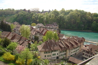 Швейцарская река Ааре, являющаяся левым притоком Рейна, берет свое начало в Бернских Альпах. Длина реки составляет 295 километров