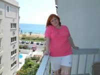 Вид с балкона на Саронический залив, отель Palace Hotel