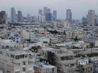 Тель-Авив с высоты птичьего полёта.