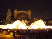 Прага, поющие фонтаны