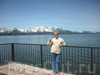 Высокогорное озеро ТАХО расположено в 2-х штатах-Калифорнии и Неваде