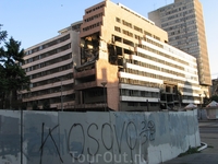 Белград после НАТОвских бомбардировок.