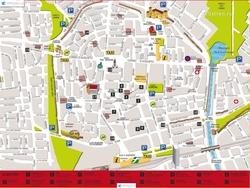 Карта города Римини