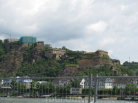 Рейн, крепость Эренбрайтштайн