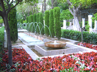 Парк с фонтанами