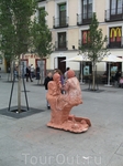 Мадрид. Живая скульптура