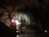 самая большая ледяная пещера Европы - Эйзизенвельт