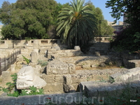 III век до Р.Х. руины храма Афродиты.