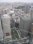 вид на небоскрёбы с Токийской башни