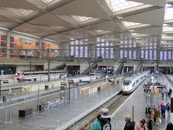 Скоростные поезда AVE прибывают на станцию Сарагосы с милым именем Delicias (с испанского - наслаждение, удовольствие или восторг). Станция новая (открыта ...