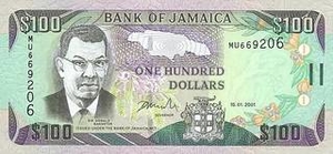 JMD ямайский доллар 100 ямайских долларов 
