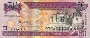 DOP доминиканское песо 50 доминиканских песо 