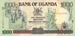 UGX угандийский шиллинг 