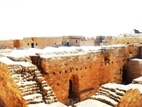 крепость Мустафы , в окрестностях города Хумт-Сука. ТУНИС -ДЖЕРБА