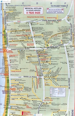 Карта Патонга