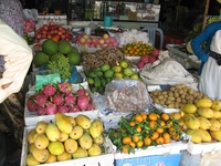Рыночек в Сием Риепе,практически все по 1 $ за 1 кг