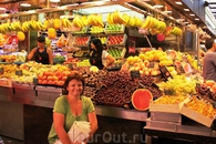 Барселона. Рынок Бокерия - фруктовый рай.