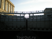 Ворота шлюза Куйбышевской ГЭС
