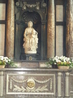 Великолепная  " Дева  и  ребенок " в мраморе Микеланджело  в Церкви  Богоматери.