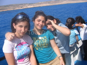 Смешные Иорданки с серийской кровью и мамой-хохлушкой. Водная экскурсия к берегам Фамагусты из Айа-Напы на кораблике. 