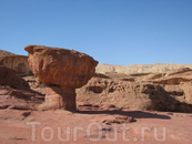 А вот целый гриб. Пожалуй самая известная достопримечательность в Timna park.