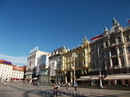 Площадь бана Елачича. Центральная площадь Загреба