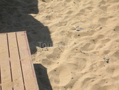 строительный мусор на пляже