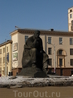 Памятник Якубу Колосу. Площадь Якуба Колоса.