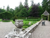 Один из садов замка Глэмис.
