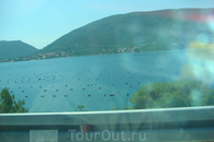 Дорога на Дубровник,плантации мидий