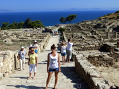 Руины древнего города Капирос