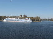 Волга в Твери. Вид с набережной А. Никитина