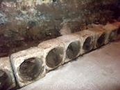 Остатки средневековых водопроводных труб